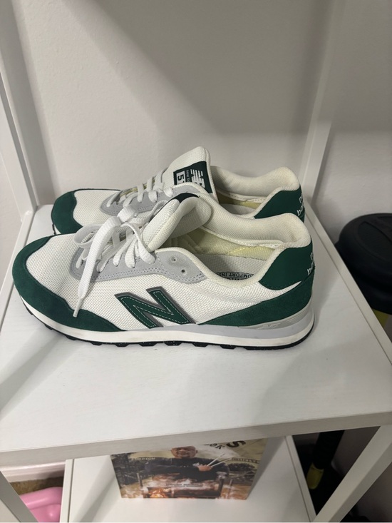 New Balance Other - New Balance White and Dark Green Retro Sneakers size 10